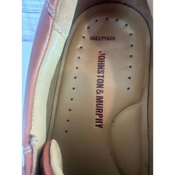 Johnston & Murphy Shuler Bicycle Toe Nebs Dress Shoe Chestnut Brown Size 11 - Picture 7 of 13